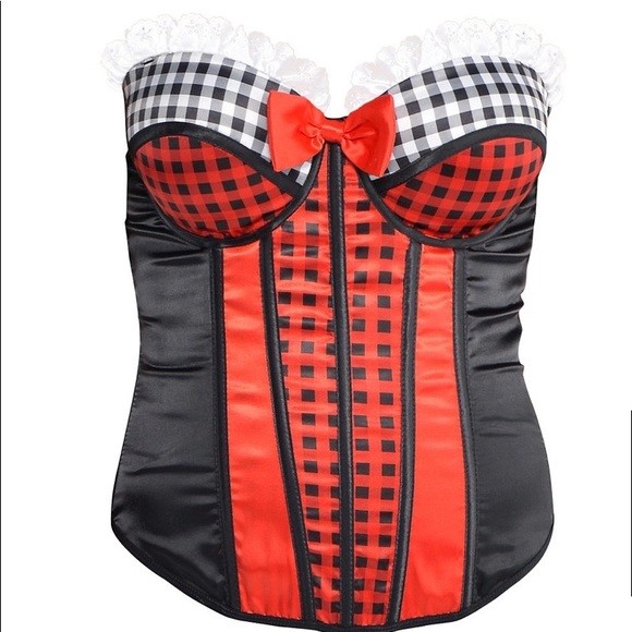 5 piece Red Riding Hood Costume - Picture 3 of 8